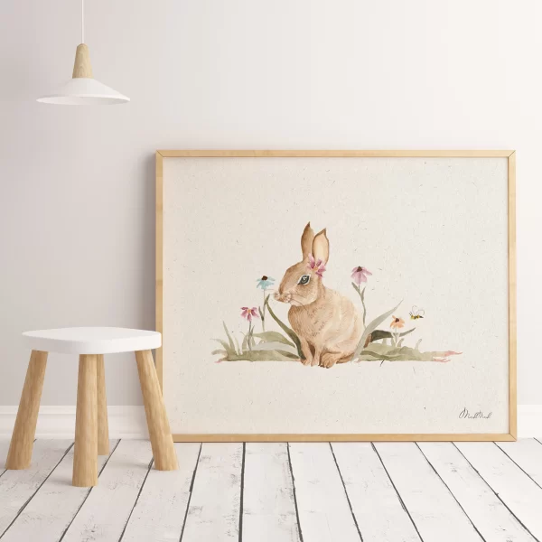 Some bunny to love Nursery Art