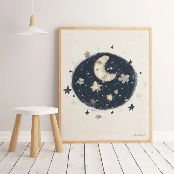 Stars are images of love Nursery Art