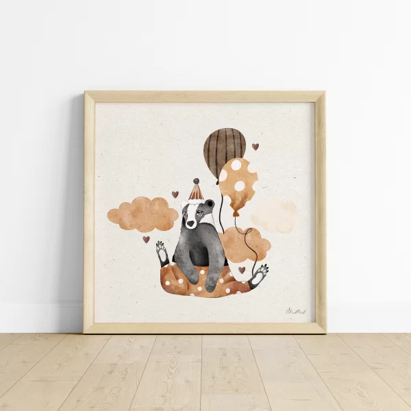 Stuffed with love Nursery Art