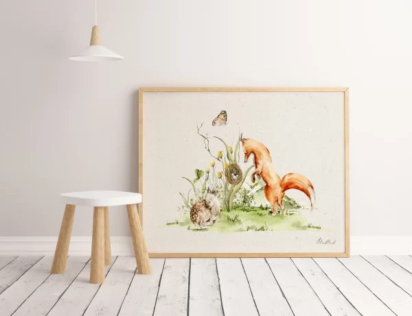 The Joy's of Spring NURSERY ART