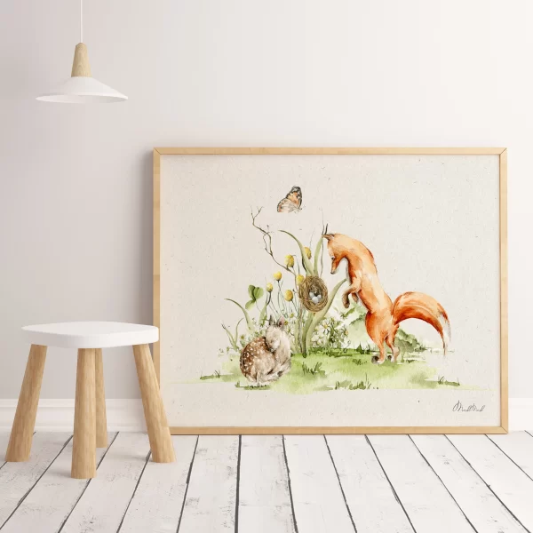 The Joy's of Spring NURSERY ART