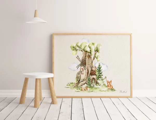 We need nature. We need adventure. Nursery wall art prints for kids